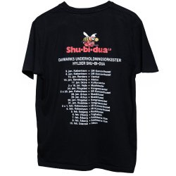 DUO tour t-shirt (sort)