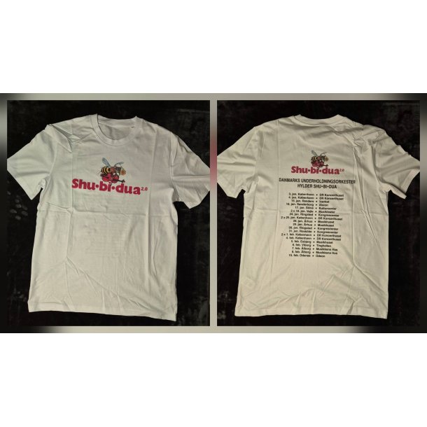 DUO-tour t-shirt (hvid)